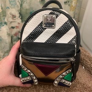 Mcm x-mini backpack